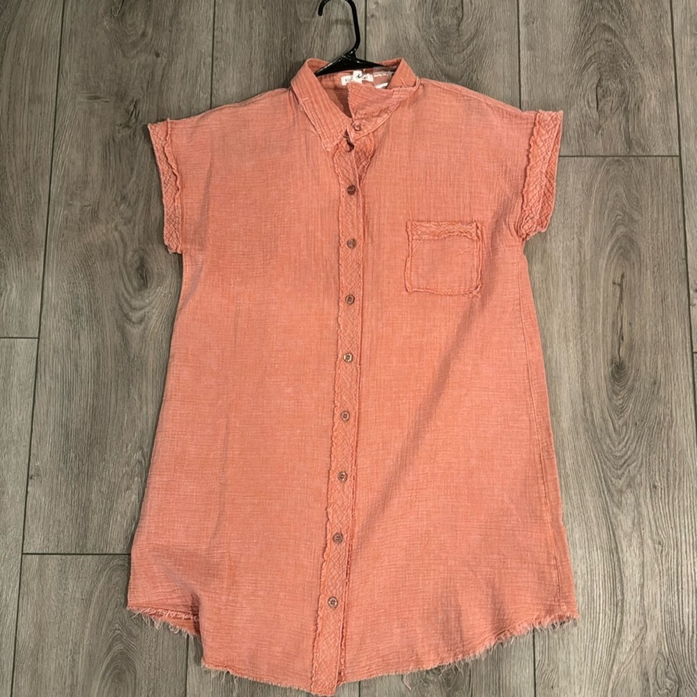 New linen dress
